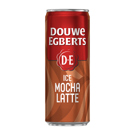 Douwe Egberts Ice Mocha Latte in blik